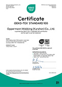 OekoTex Certificate
