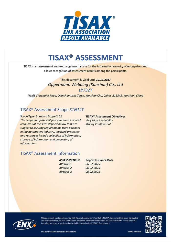 TASIX Oppermann Kunshan